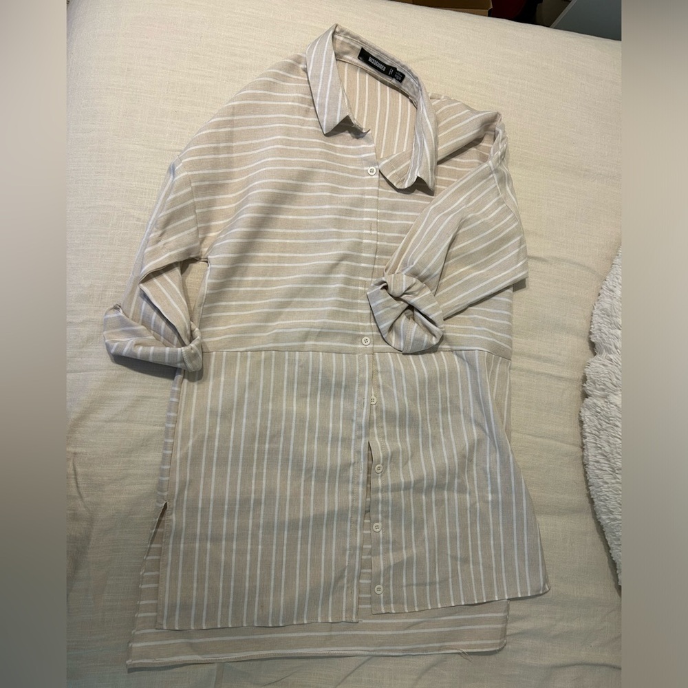 Linen Shirt Dress